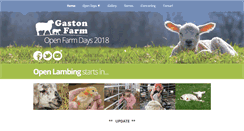 Desktop Screenshot of gastonfarm.com
